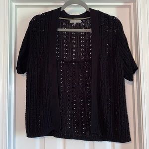 Crocheted shrug, L